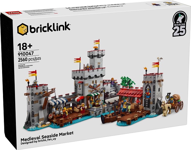 Lego 910047 Medieval Seaside Market (Marché médiéval au bord de la mer)