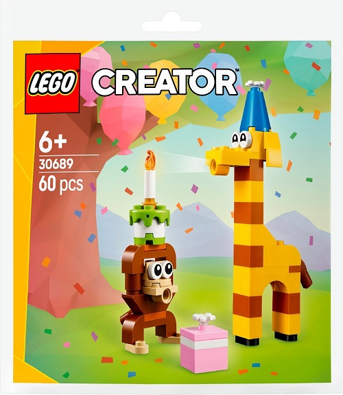 Lego 30689 Birthday Party Animals (Les animaux de la fête d’anniversaire)