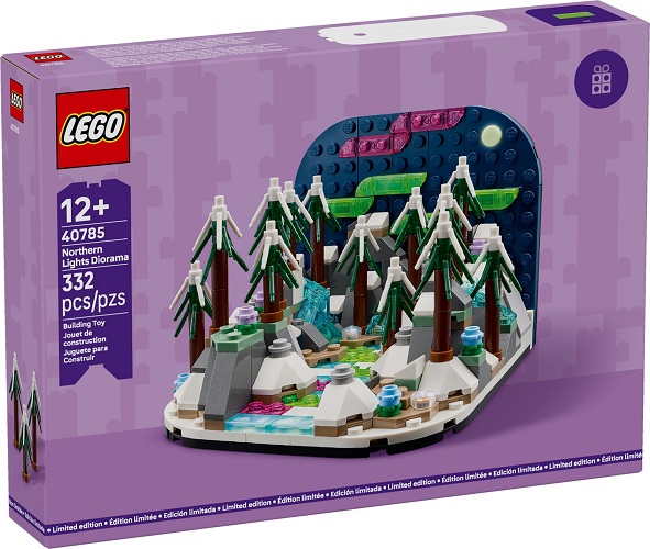 Lego 40785 Northern Lights Diorama (Diorama des aurores boréales)