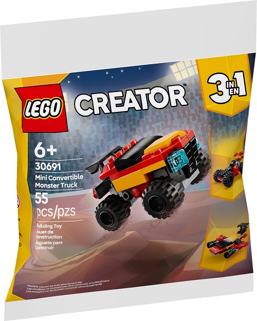Lego 30691 Mini Convertible Monster Truck (Le camion monstre transformable miniature)