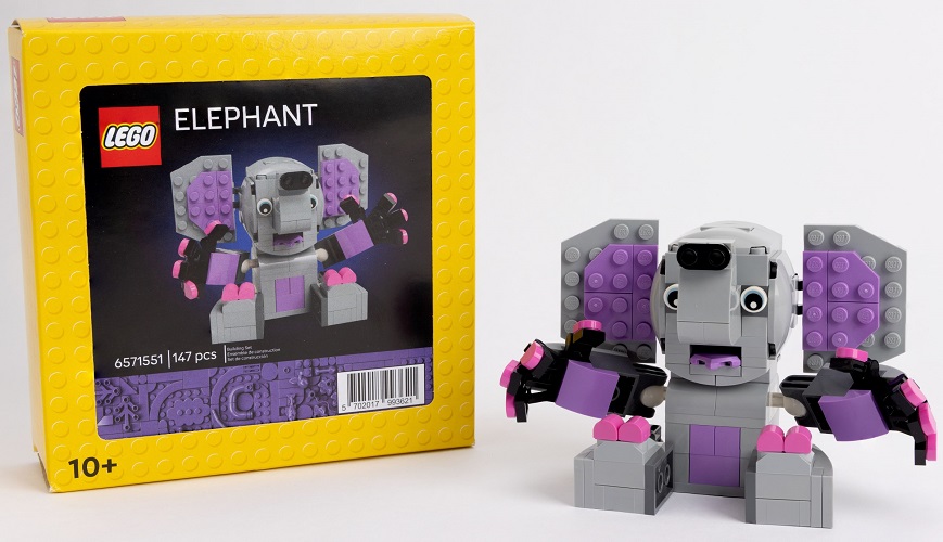 Lego 5009206 Elephant Pencil Holder (Pot à crayons éléphant)