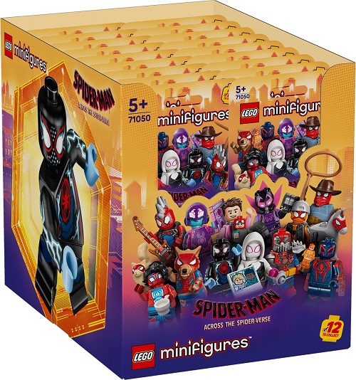 Lego 71050 LEGO Minifigures - Spider-Man: Across the Spider-Verse Series - Sealed Box 36 minifigures (Spider-Man : À travers le Spider-Verse)
