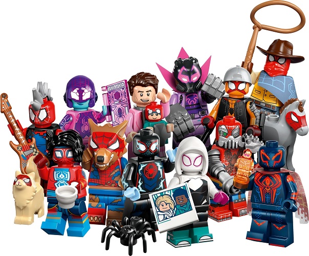Lego 71050 LEGO Minifigures - Spider-Man: Across the Spider-Verse Series - Complete (Spider-Man : À travers le Spider-Verse)