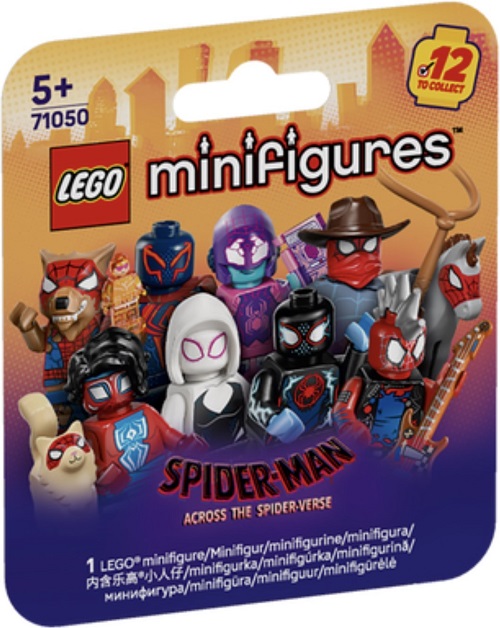 Lego 71050 LEGO Minifigures - Spider-Man: Across the Spider-Verse Series {Random pack} (Spider-Man : À travers le Spider-Verse)