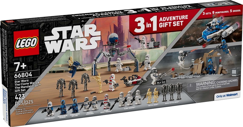 Lego 66804 Star Wars: The Clone Wars and The Mandalorian Gift Set