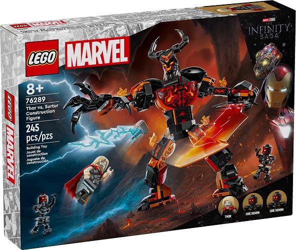 Lego 76289 Thor vs. Surtur Construction Figure (Figurine de construction Thor contre Surtur)
