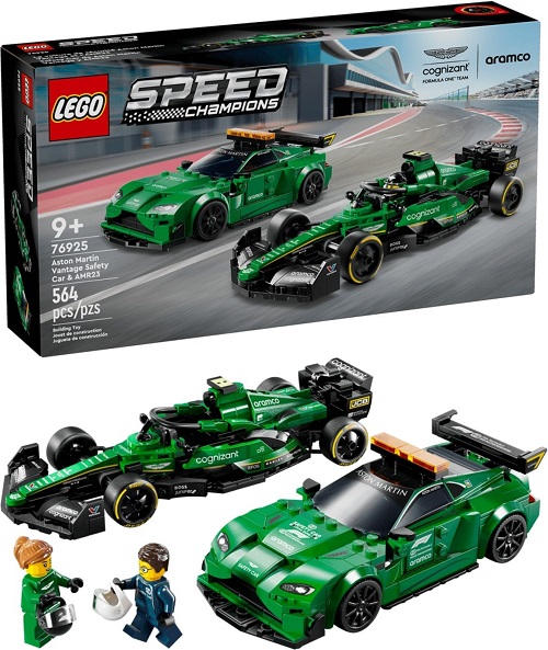 Lego 76925 Aston Martin Vantage Safety Car & AMR23 (La voiture de sécurité Aston Martin et l’AMR23)