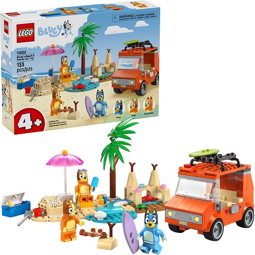 Lego 11202 Bluey's Beach & Family Car Trip (L’escapade à la plage de la famille de Bluey)