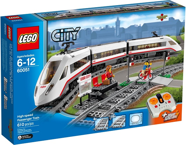 Lego 60051 High-speed Passenger Train (Le train de passagers à grande vitesse)