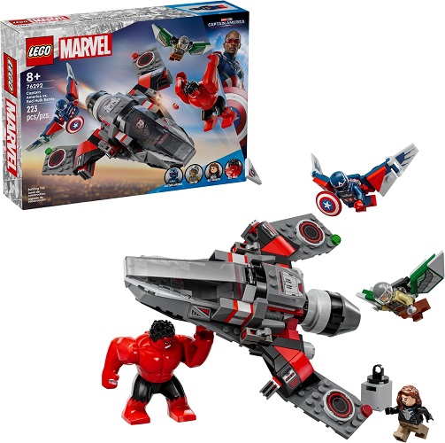 Lego 76292 Captain America vs. Red Hulk Battle (Capitaine America contre le Hulk rouge)