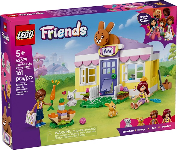 Lego 42679 Heartlake City Bunny Hotel (L’hôtel des lapins de Heartlake City)