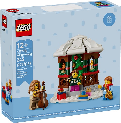 Lego 40778 Winter Gazebo (Le pavillon d’hiver)