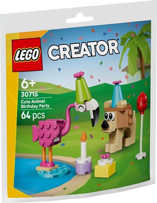 Lego 30715 Cute Animal Birthday Party (La fête d’anniversaire des animaux mignons)