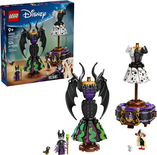 Lego 43262 Maleficent's and Cruella De Vil's Dresses (Les robes de Maléfique et Cruella De Vil)