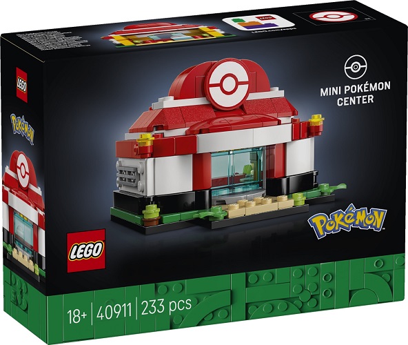 Lego 40911 Mini Pokémon Centre (Le Centre Pokémon miniature)