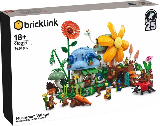 Lego 910051 Mushroom Village (Le village champignon)
