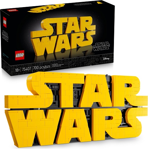 Lego 75407 Brick-Built Star Wars Logo (Le logo Star Wars™ en briques)