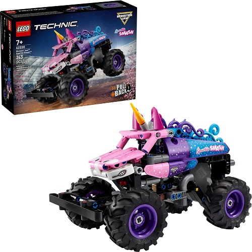 Lego 42220 Monster Jam Sparkle Smash (Monster Jam™ Sparkle Smash™ à rétrofriction)